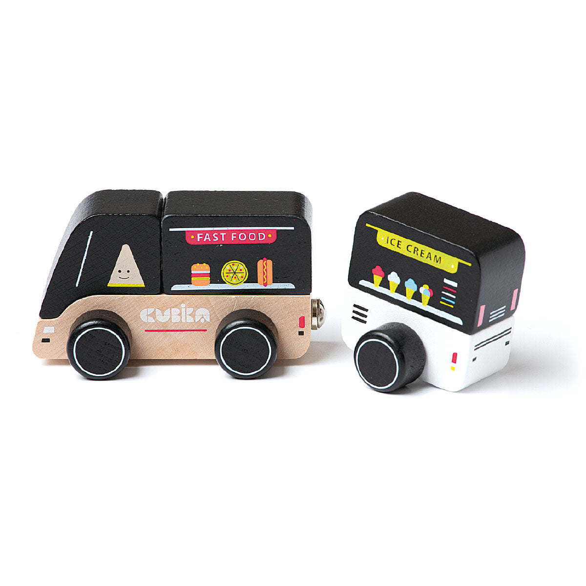 Wise Elk/Cubika Wooden toy - Food truck by Wise Elk