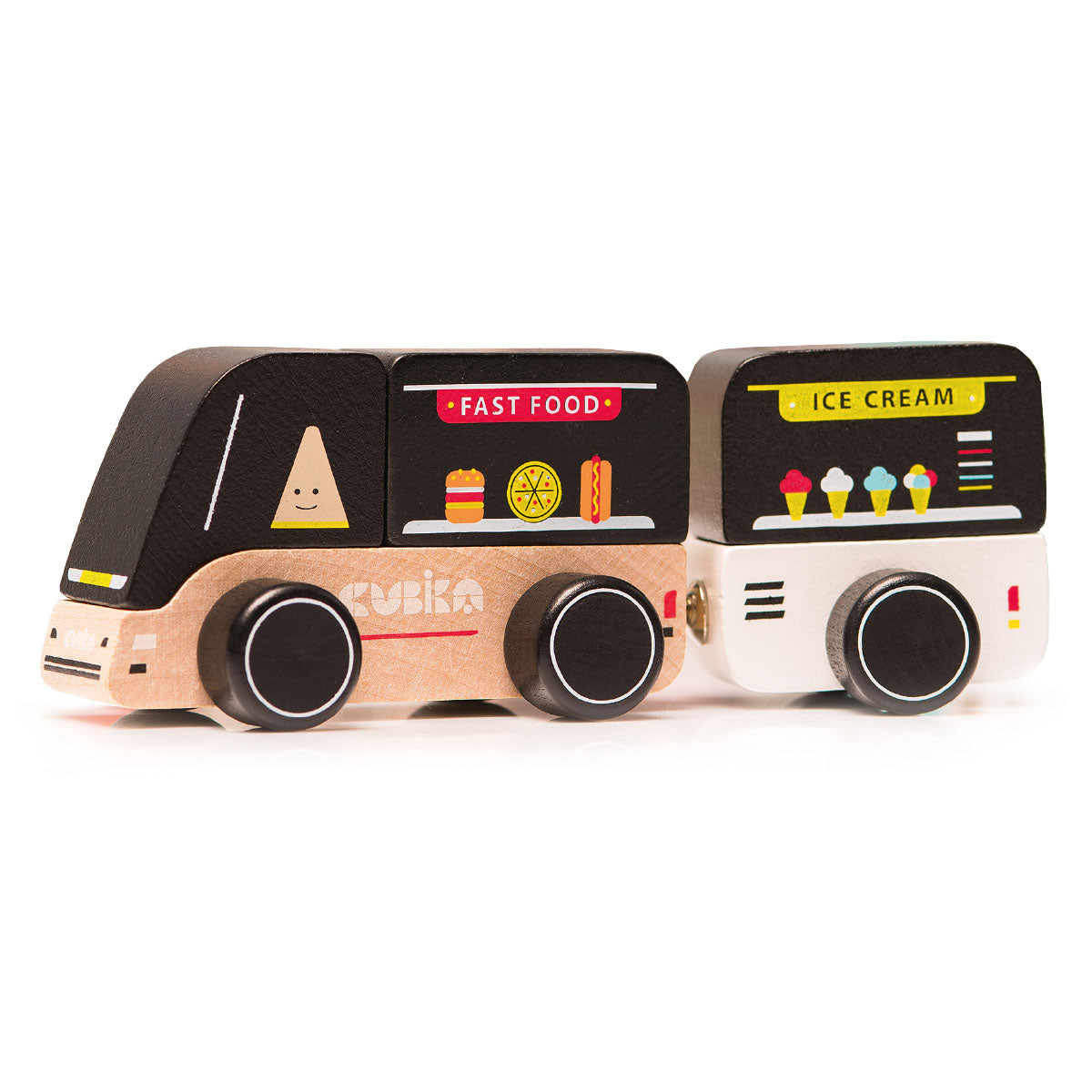 Wise Elk/Cubika Wooden toy - Food truck by Wise Elk