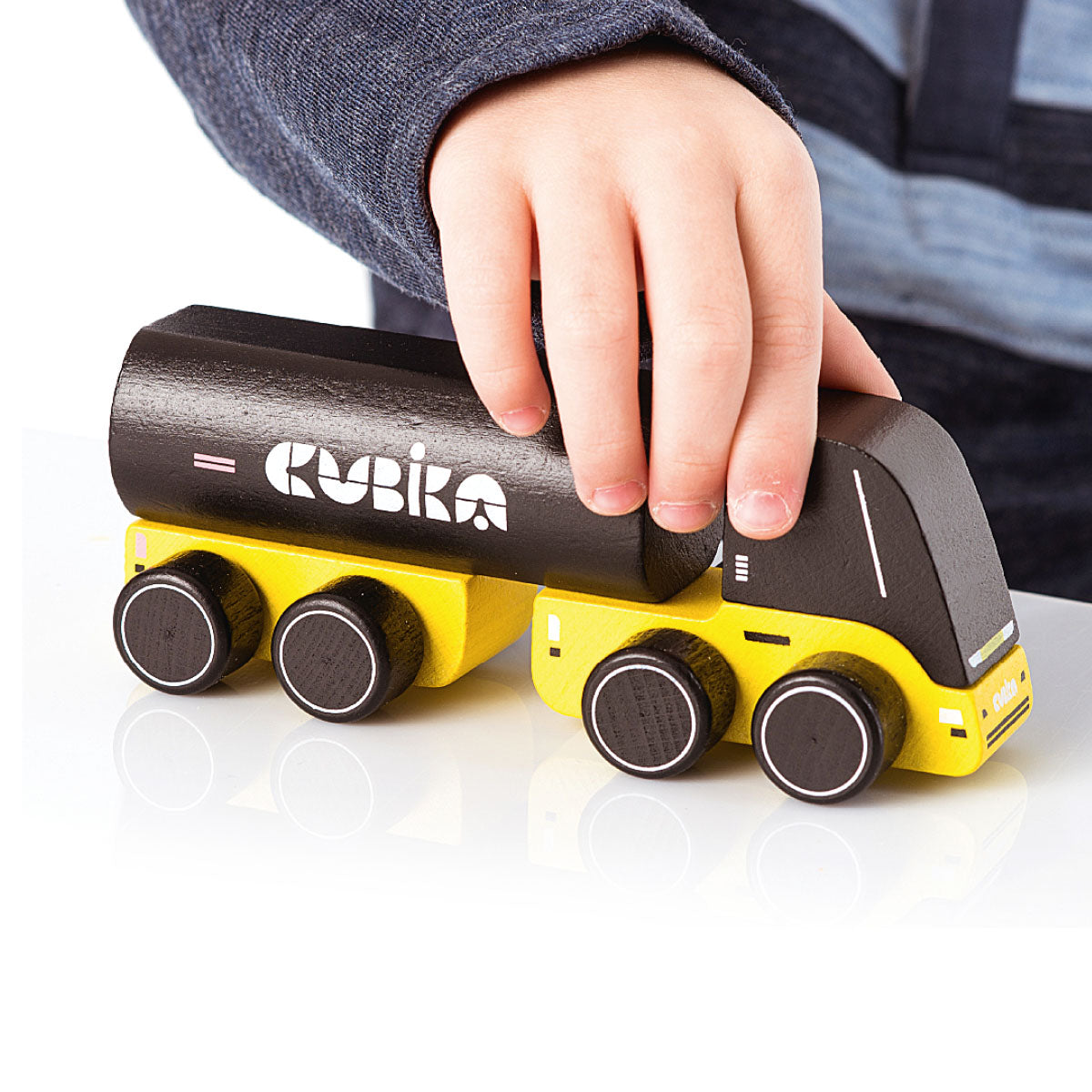 Wise Elk/Cubika Wooden toy - Truck Cubika 1 by Wise Elk