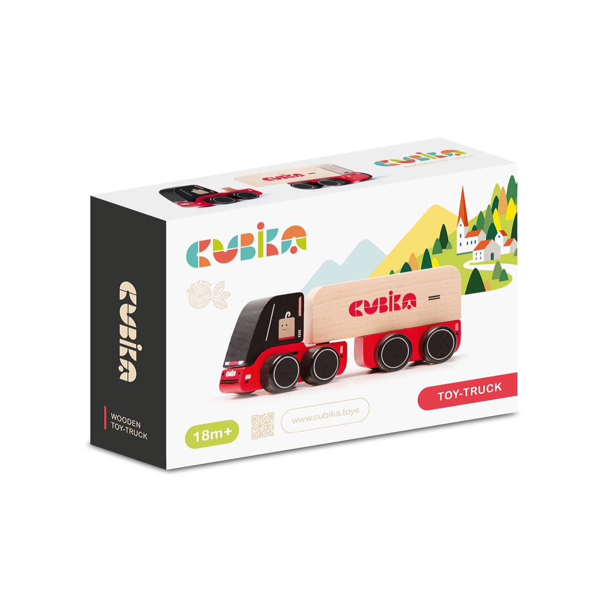 Wise Elk/Cubika Wooden toy - Truck Cubika 2 by Wise Elk