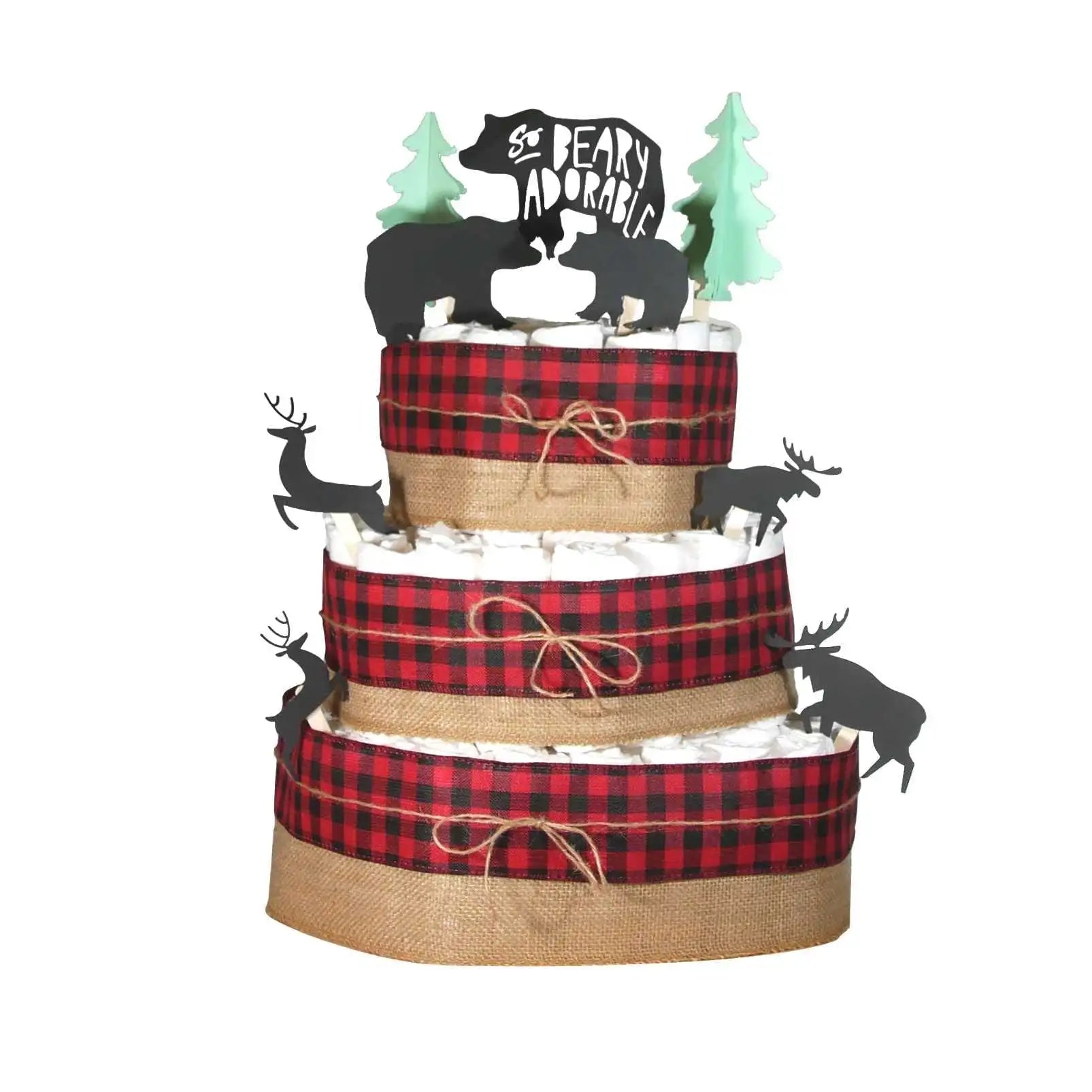 Woodland Diaper Cake Kit
