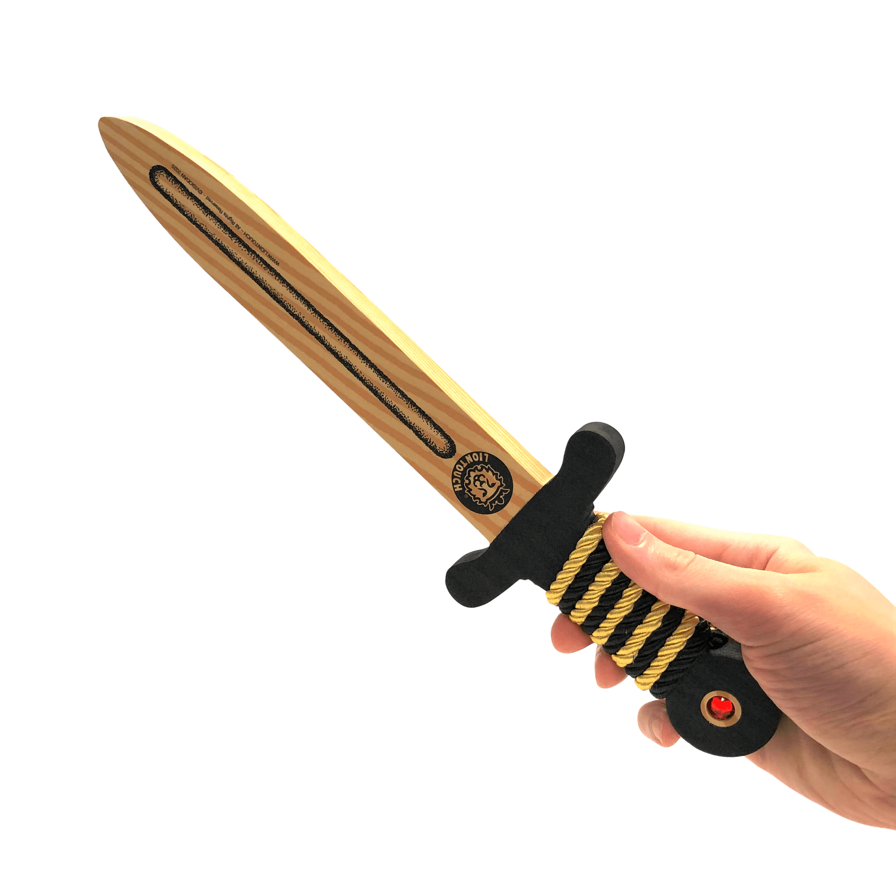 Woodylion Mini Sword · Gold/black