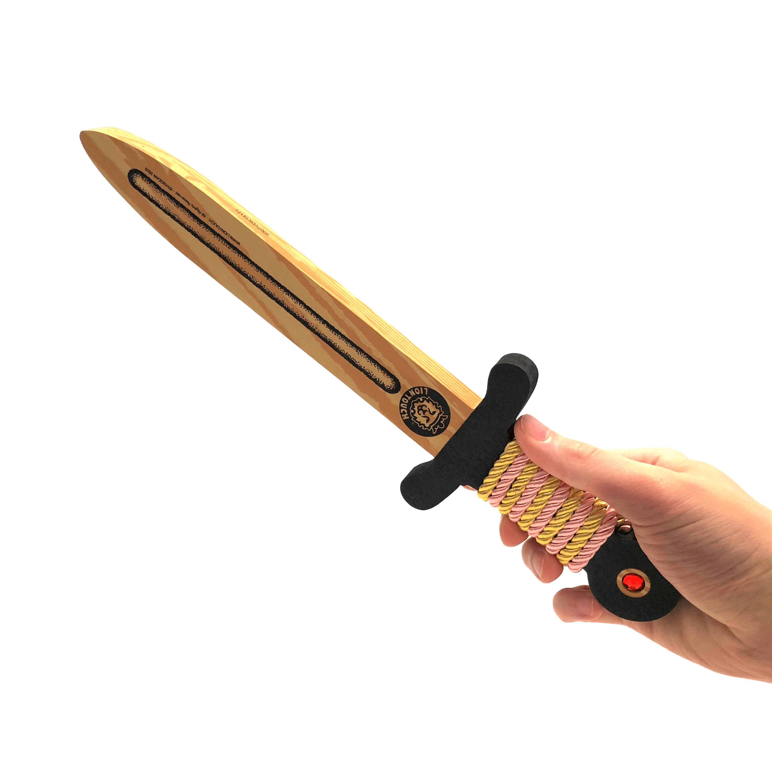 Woodylion Mini Sword · Gold/pink