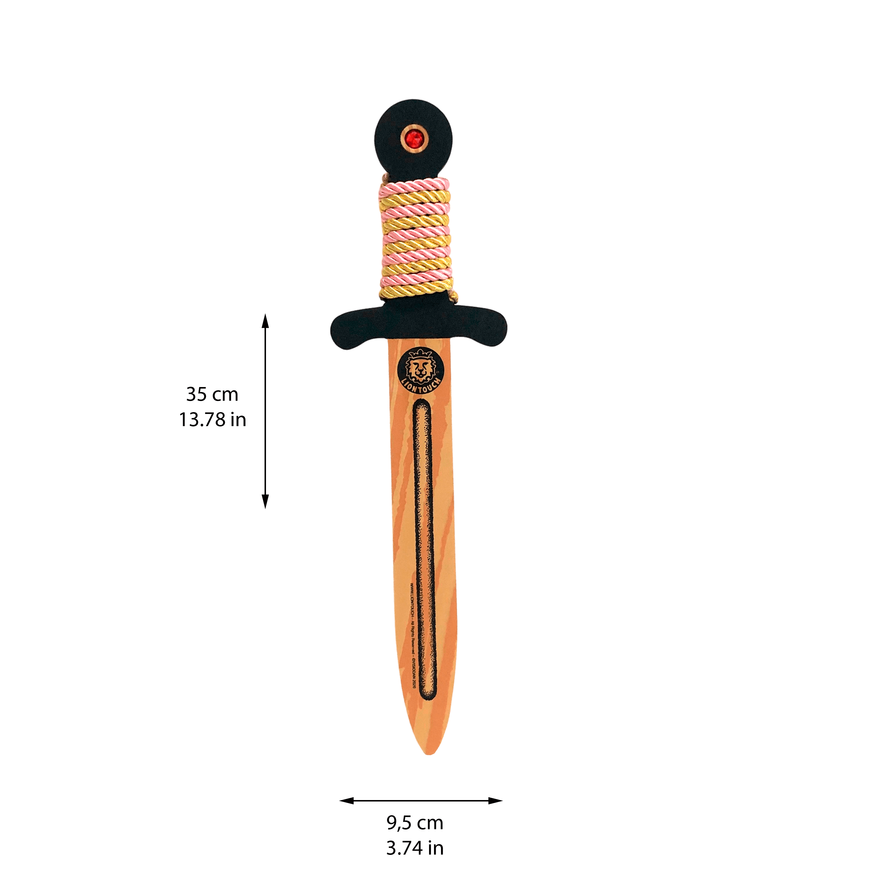 Woodylion Mini Sword · Gold/pink