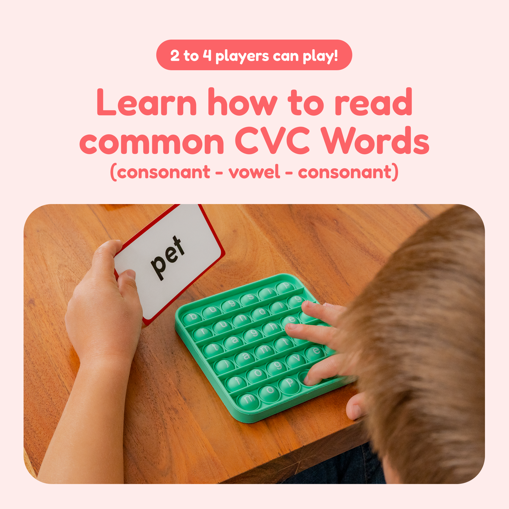 Word Pop + Extra Cvc Mats