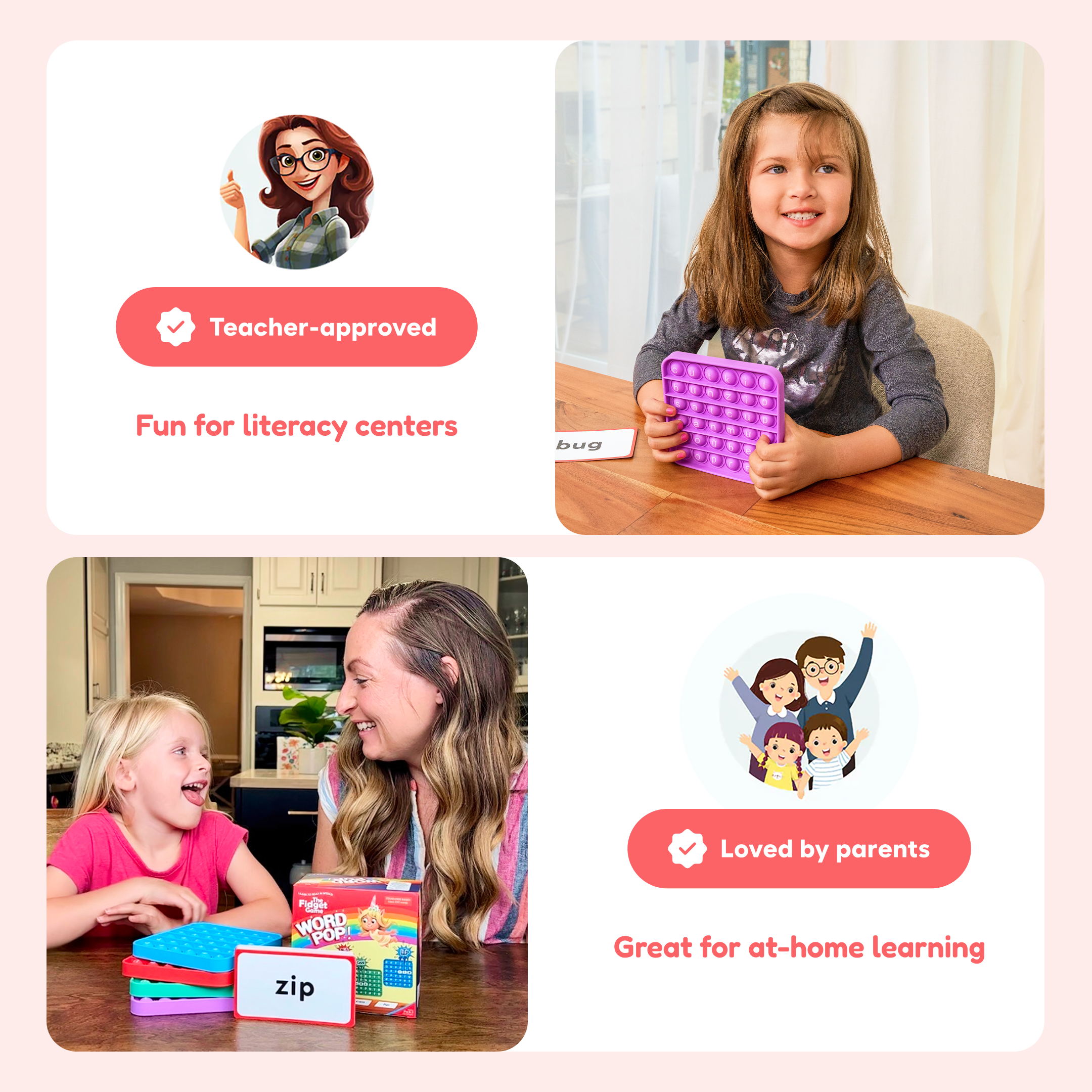 Word Pop + Extra Cvc Mats