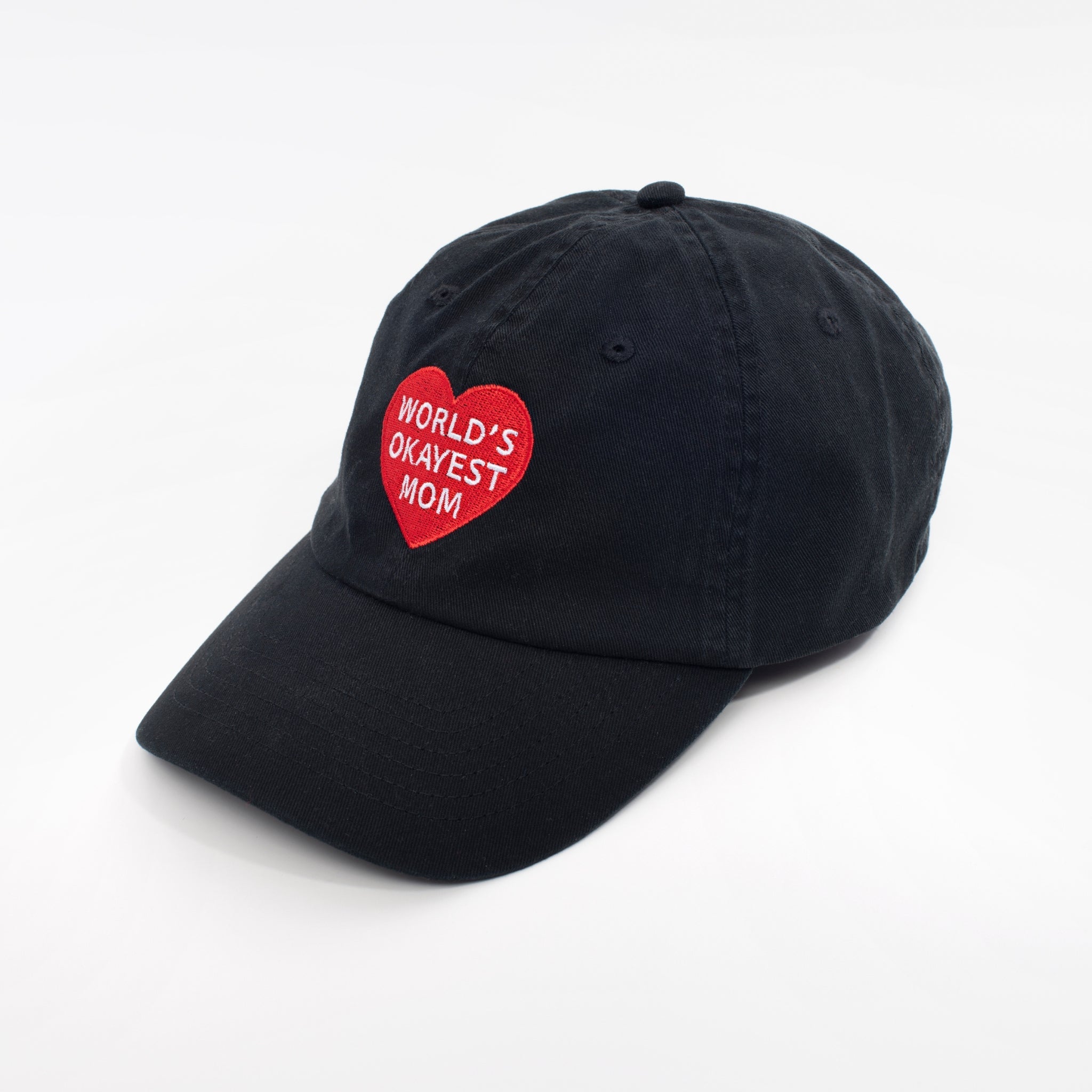 World's Okayest Mom Baseball Hat