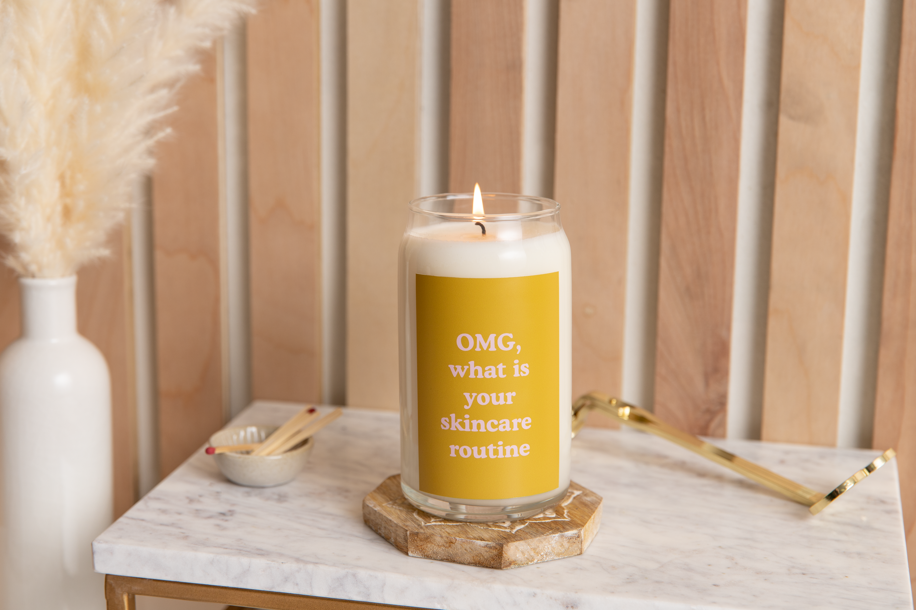 Candle Can Glass - Yippie