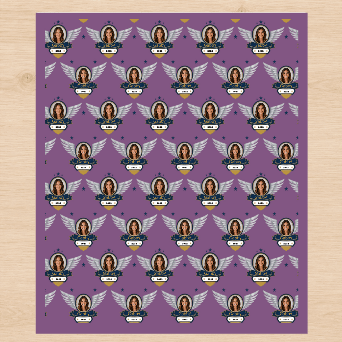 Personalized Air Command Wrapping Paper | Custom Gift Wrap
