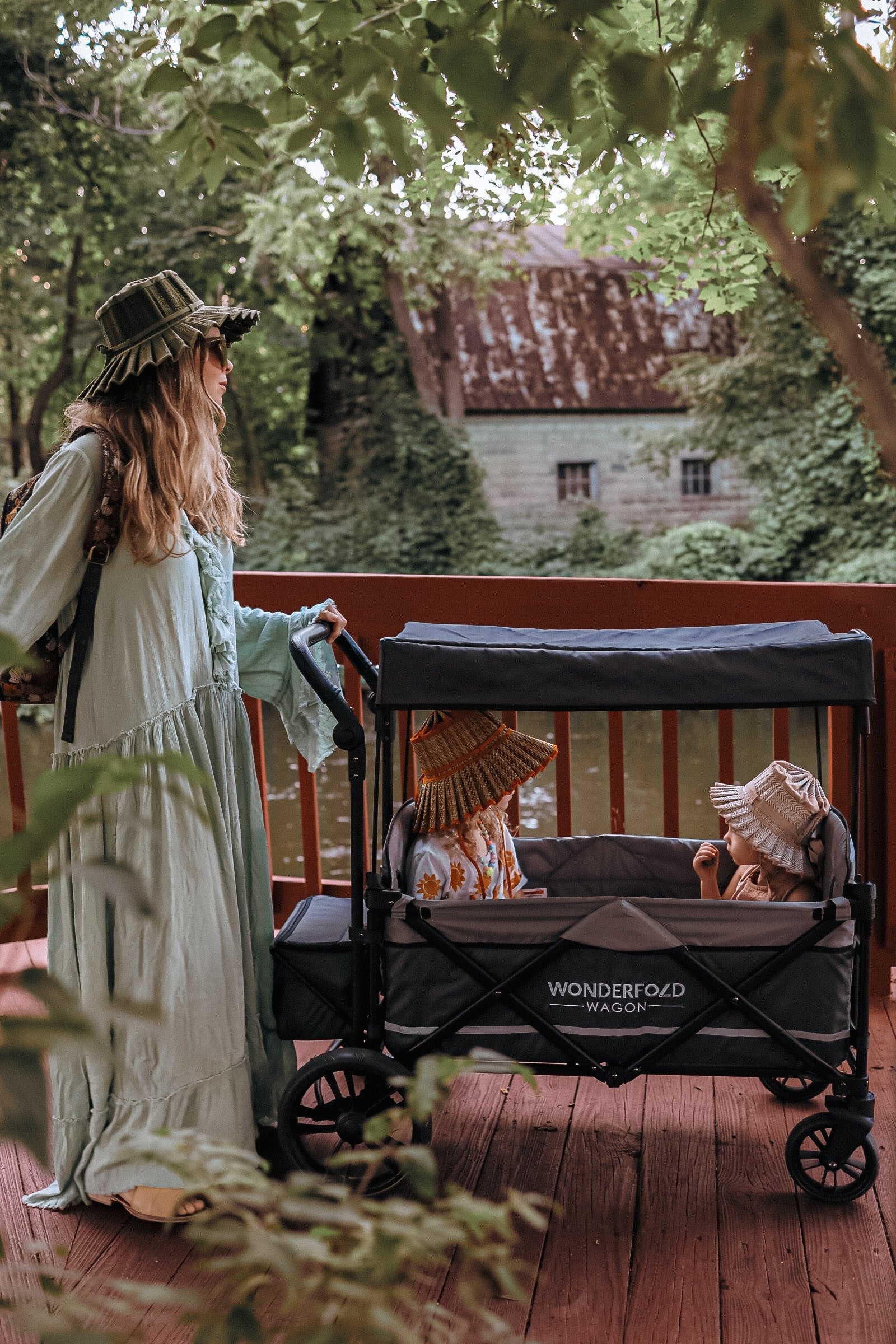 X4 Push + Pull Stroller Wagon (4 Seater)