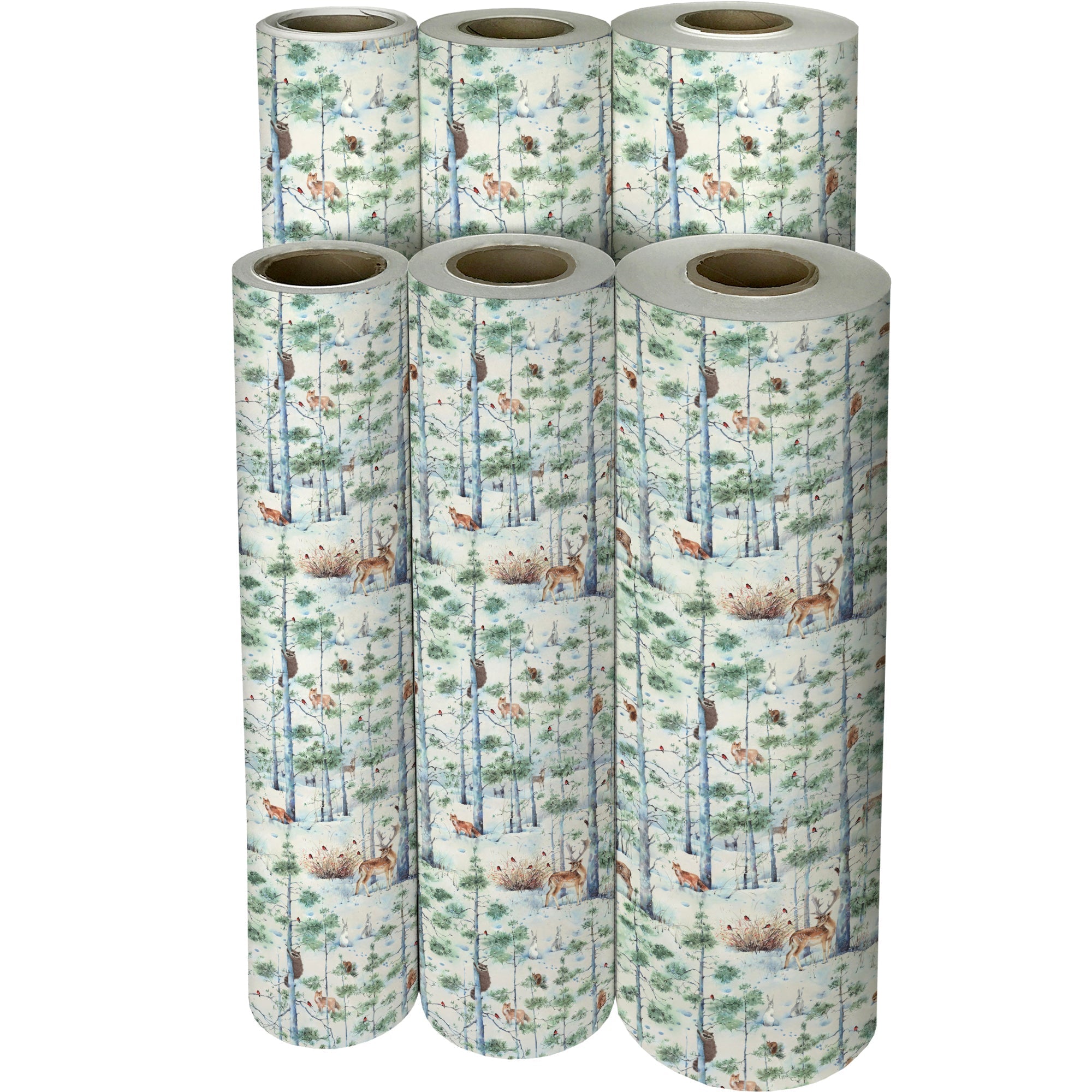 Winter Woodland Christmas Gift Wrap