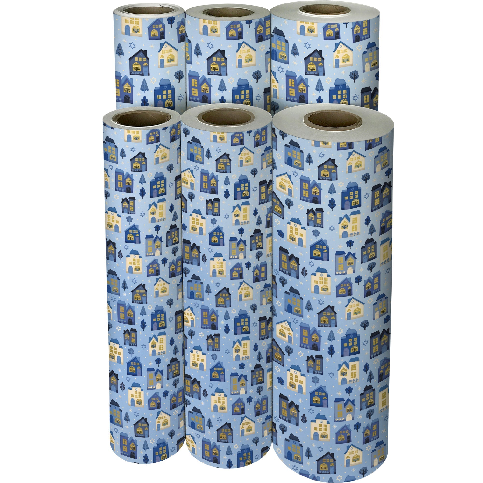 Hanukkah House Gift Wrap