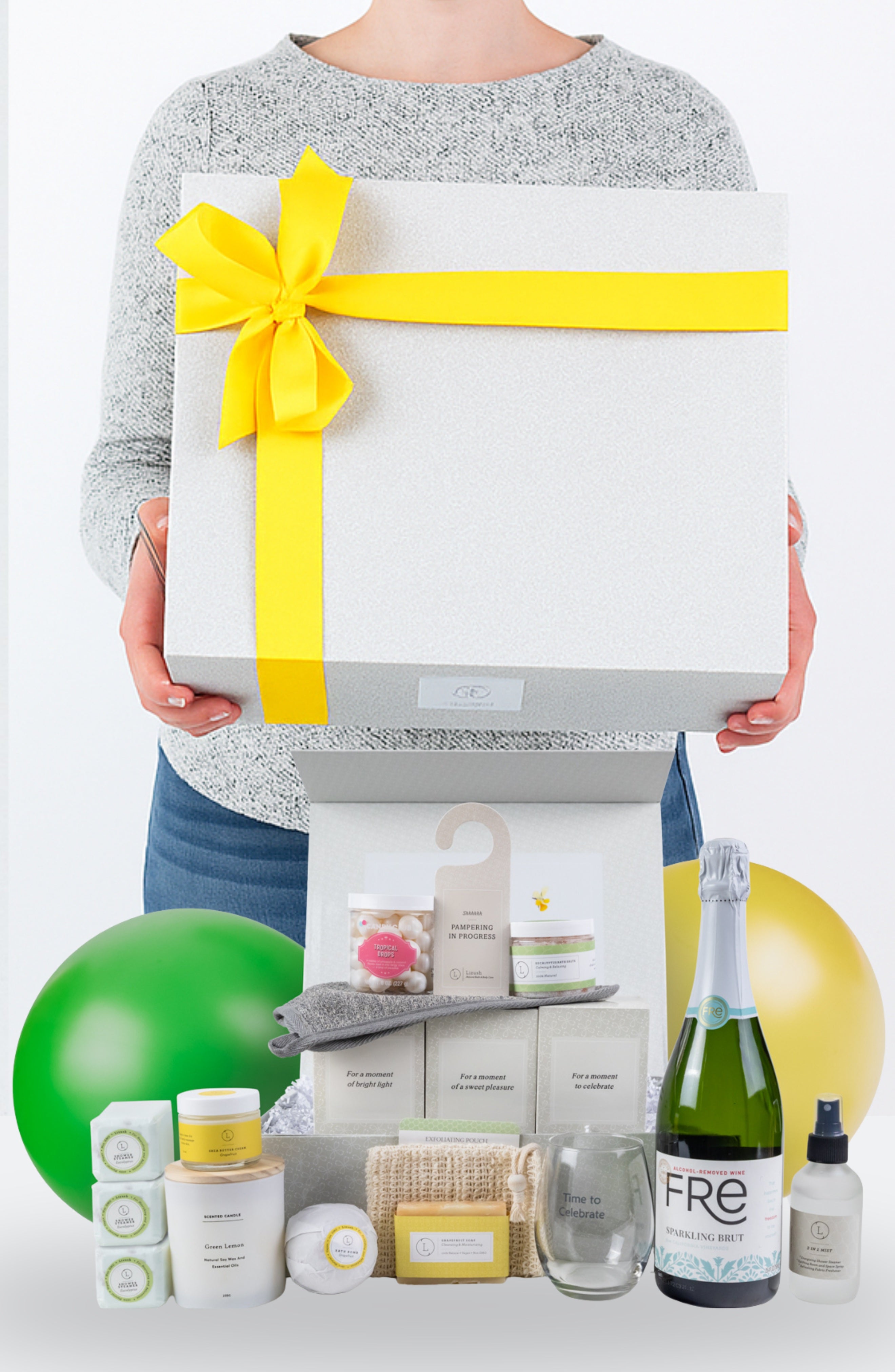 Congratulations Gift Basket, Celebration Gift Box