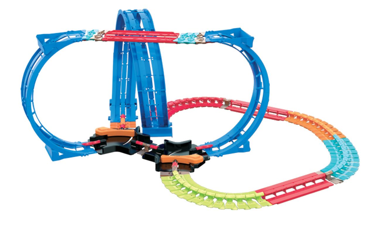 Crazy Climb Track Loops Diy Roadway