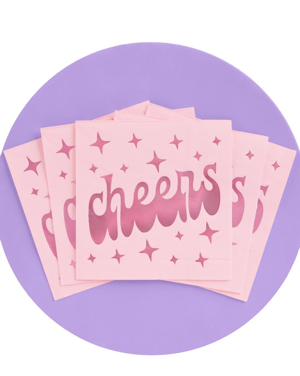 Cheers Napkins - 50 Foil Napkins