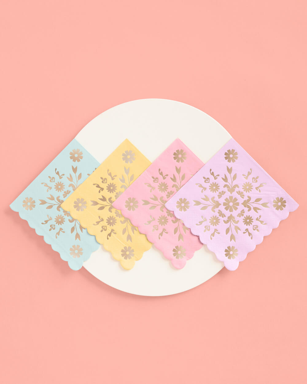 Tea Time Napkins - 24 Foil Napkins