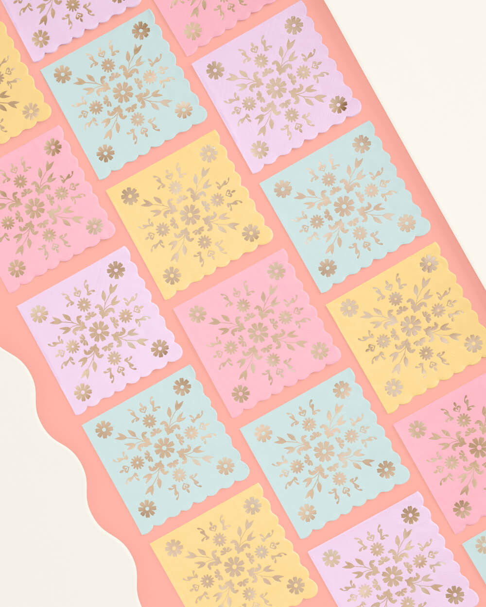 Tea Time Napkins - 24 Foil Napkins