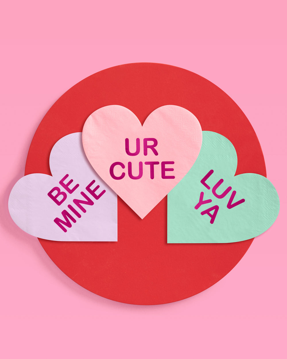 Be Mine Napkins - 24 3-ply Napkins