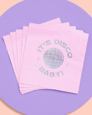 It's Disco, Baby! Napkin - 25 Foil Napkins