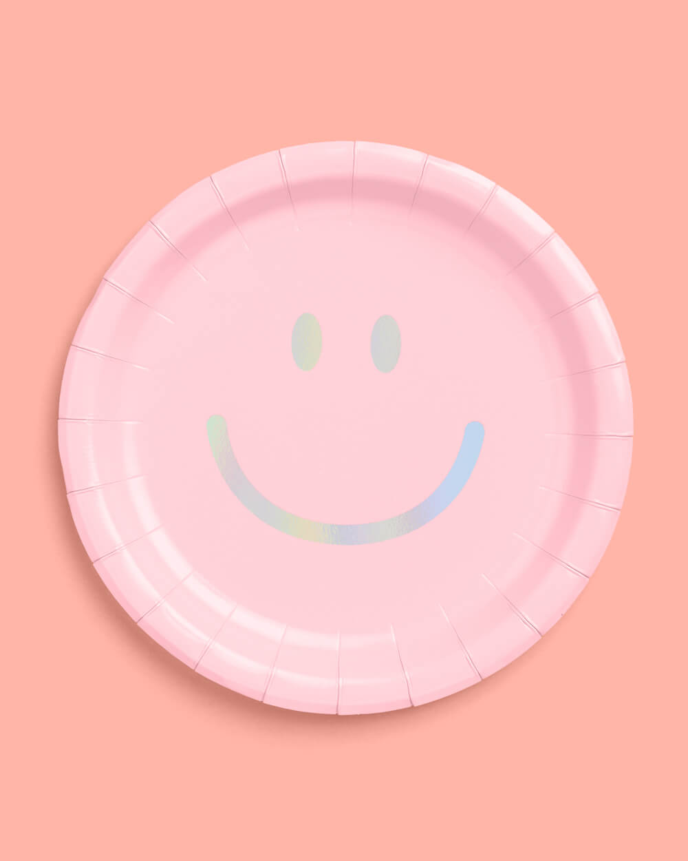 Smiley Plates - 24 Paper Plates
