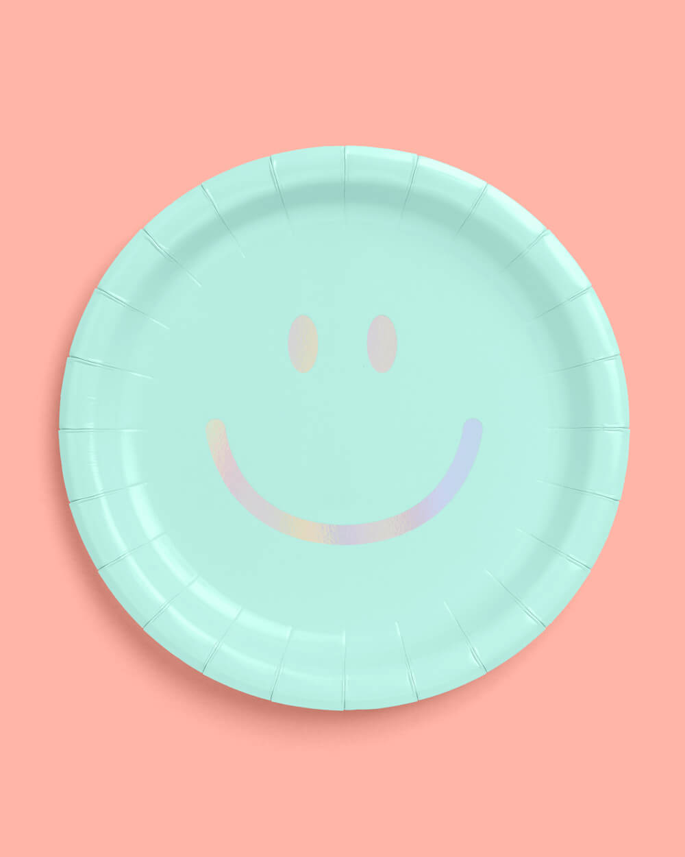 Smiley Plates - 24 Paper Plates