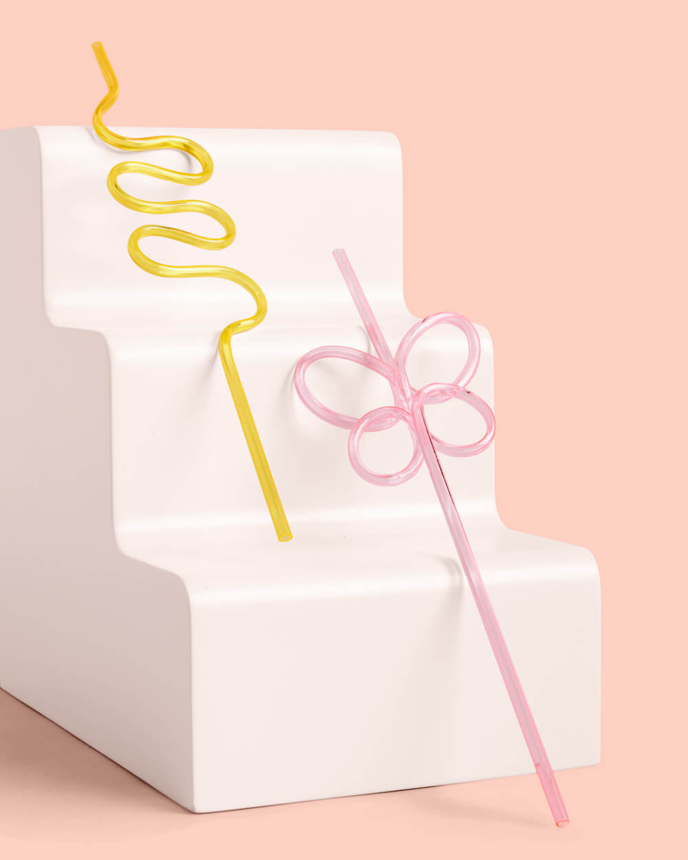 Pastel Party Straws - 20 Reusable Straws