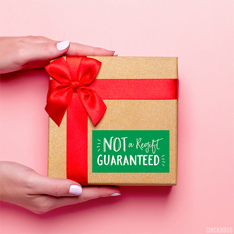 Funny Christmas Gift Stickers - Pack Of 15