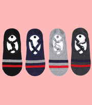 Non-slip Women's Hospital Socks (stripes)