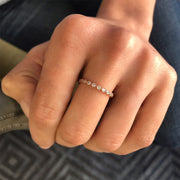 Diamond Bezel Eternity Band