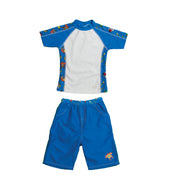 Boys 2 Short Sleeve Rashguard Set