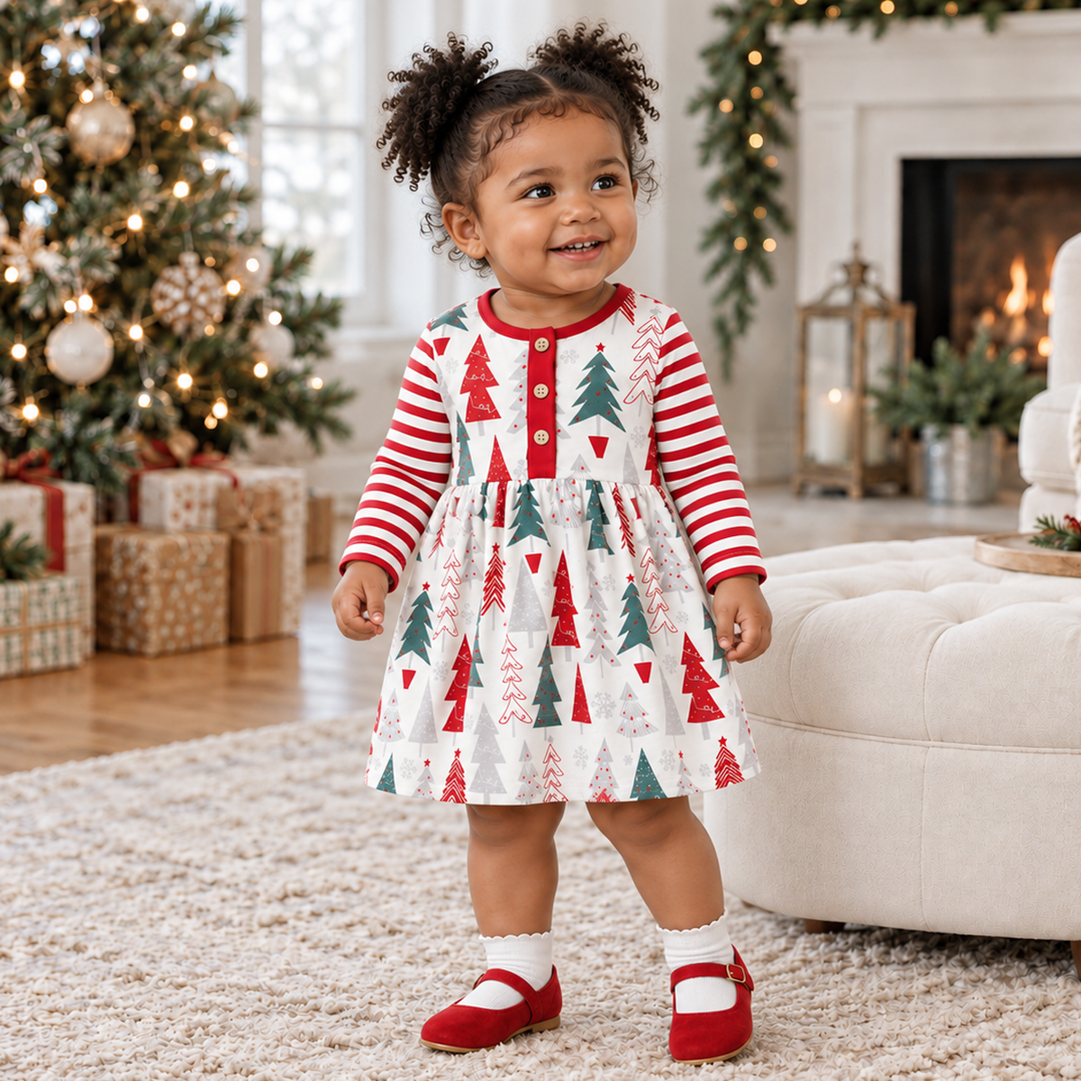 Christmas Tree Bamboo Dress