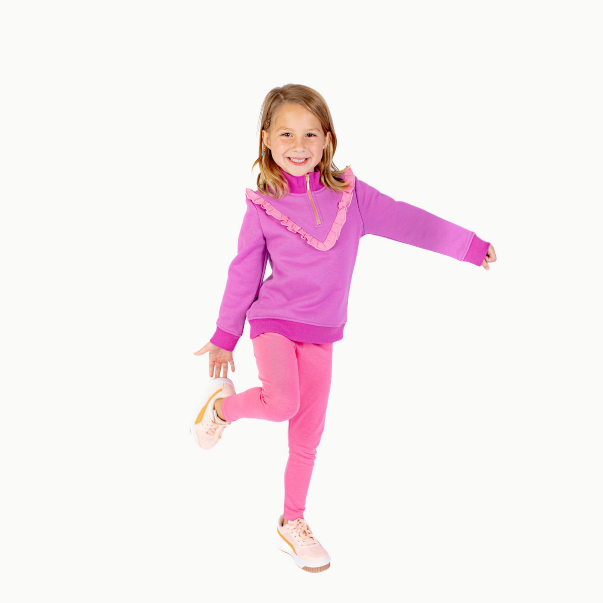 Leggings In Bright Pink