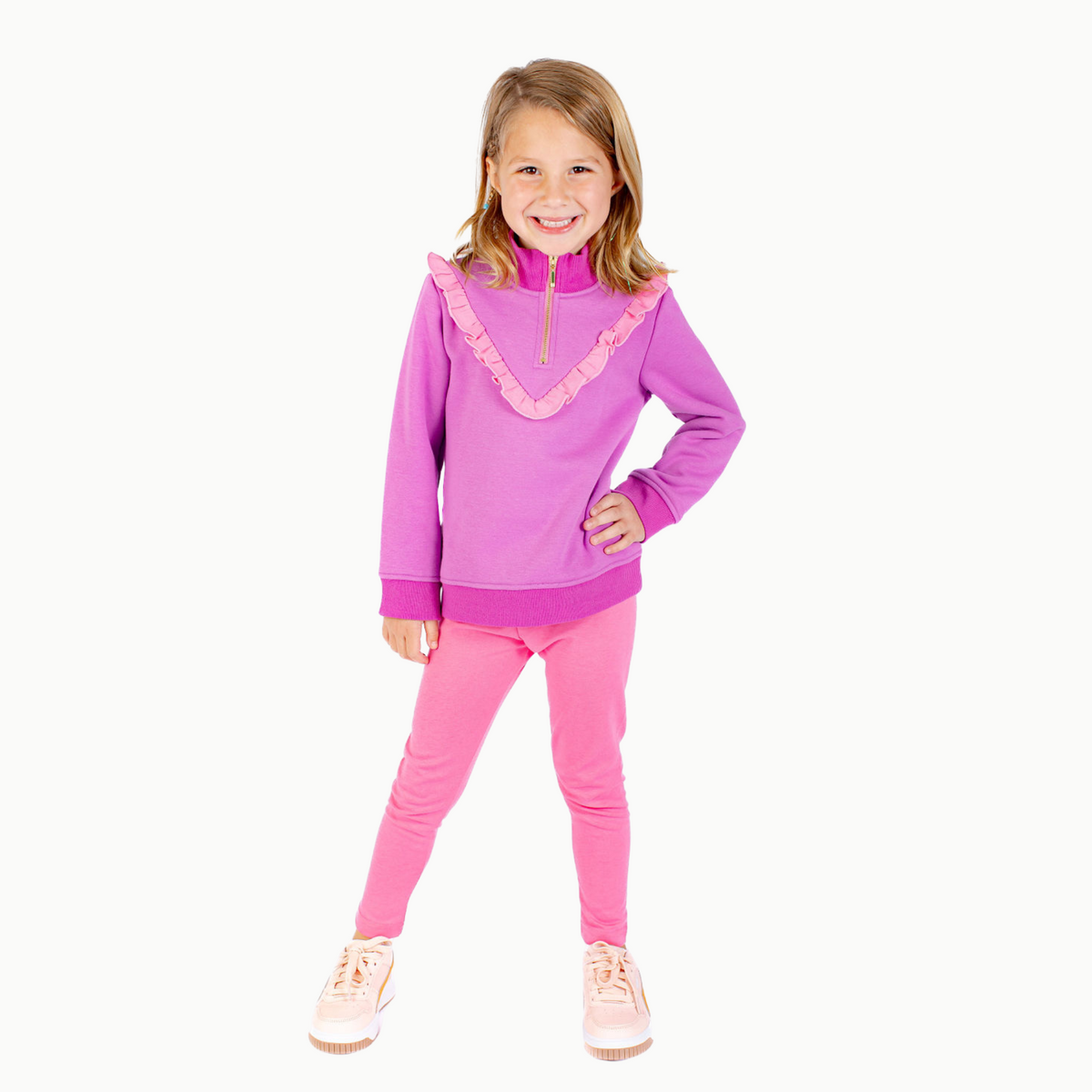 Leggings In Bright Pink