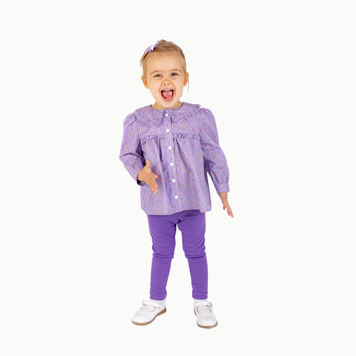 Leggings In Purple