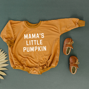 ‘mama’s Little Pumpkin’ Bamboo Bubble Romper