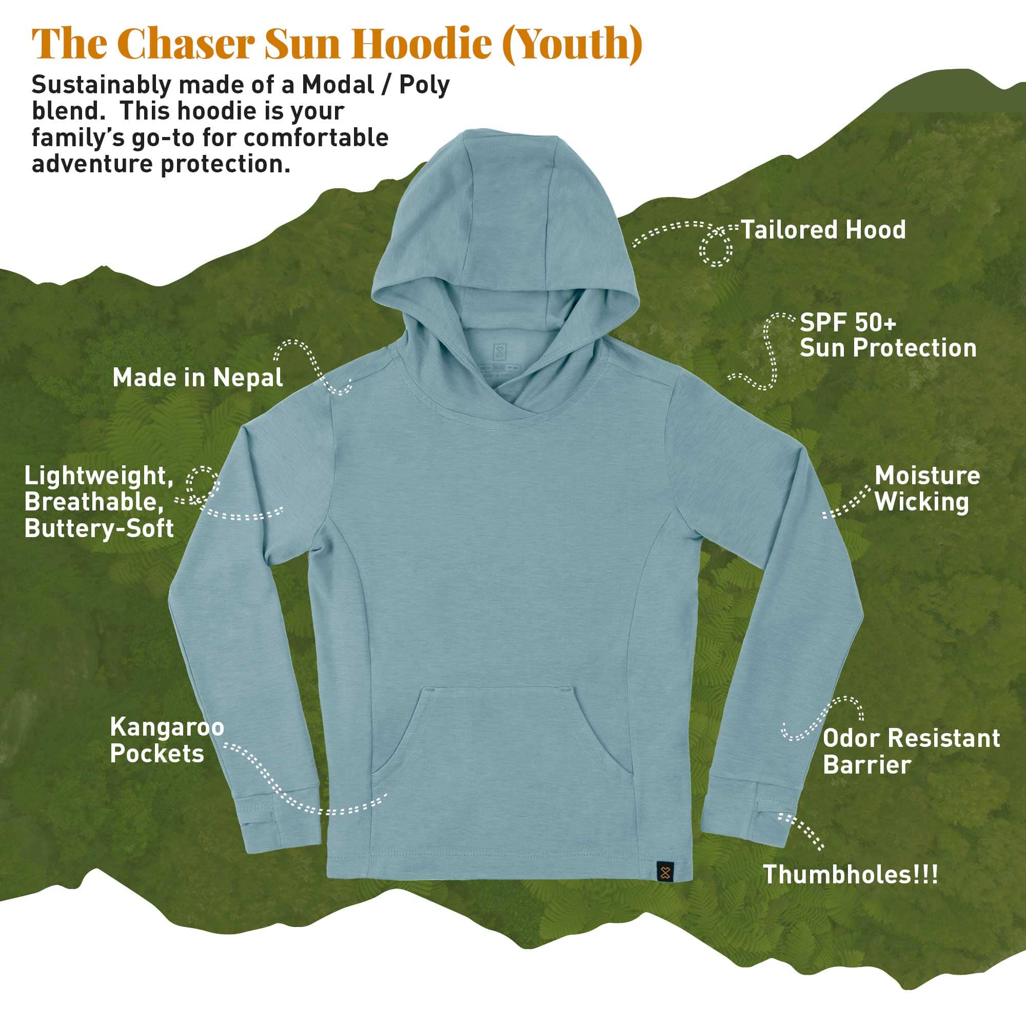 Chaser - Youth Sun Hoodie