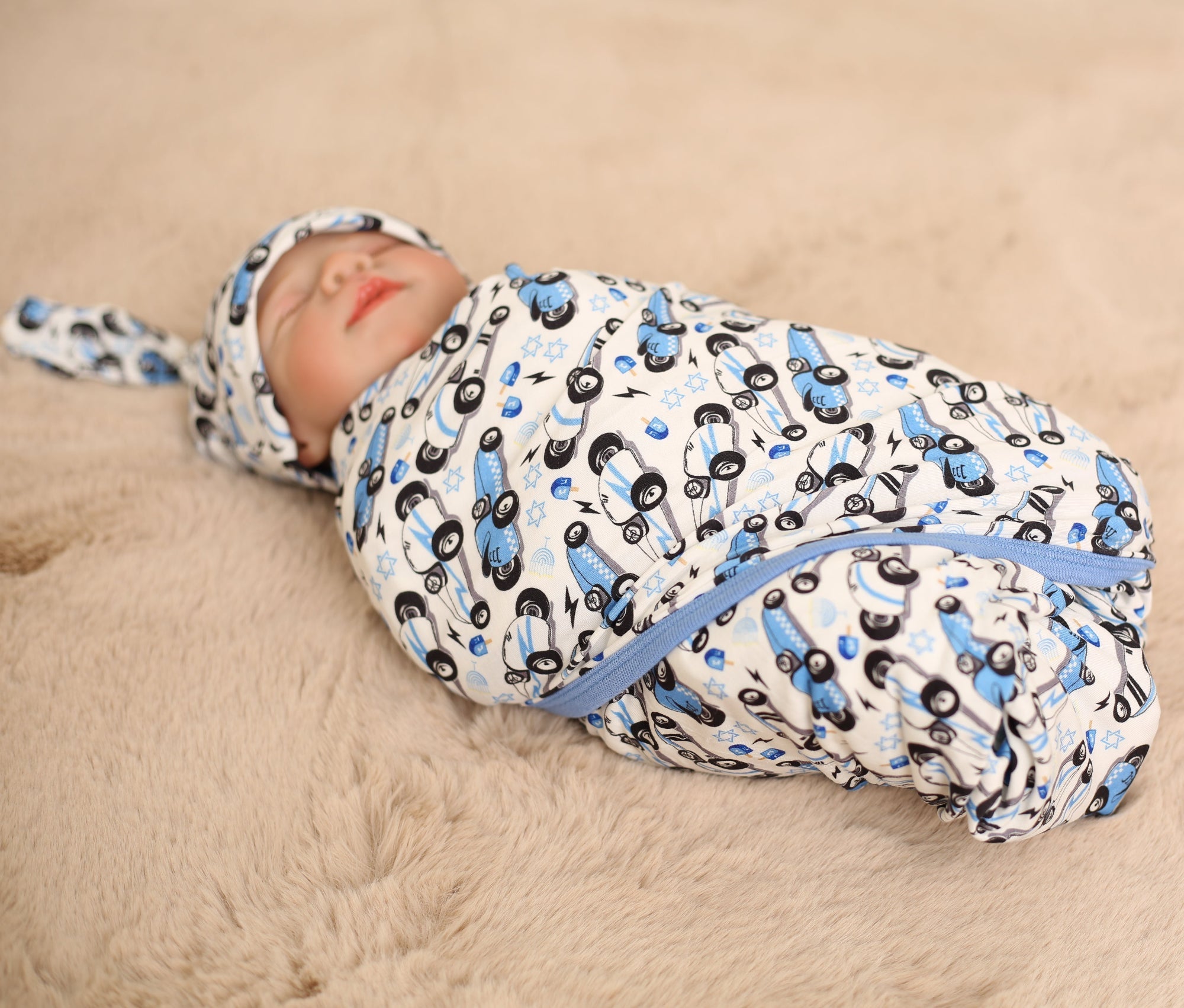 Dreidel Dash Swaddle