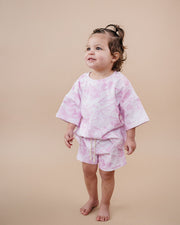 Shorts Set | Pink Camo