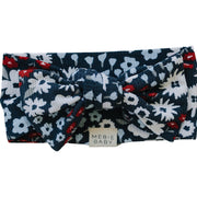 Americana Floral Ribbed Bamboo Head Wrap
