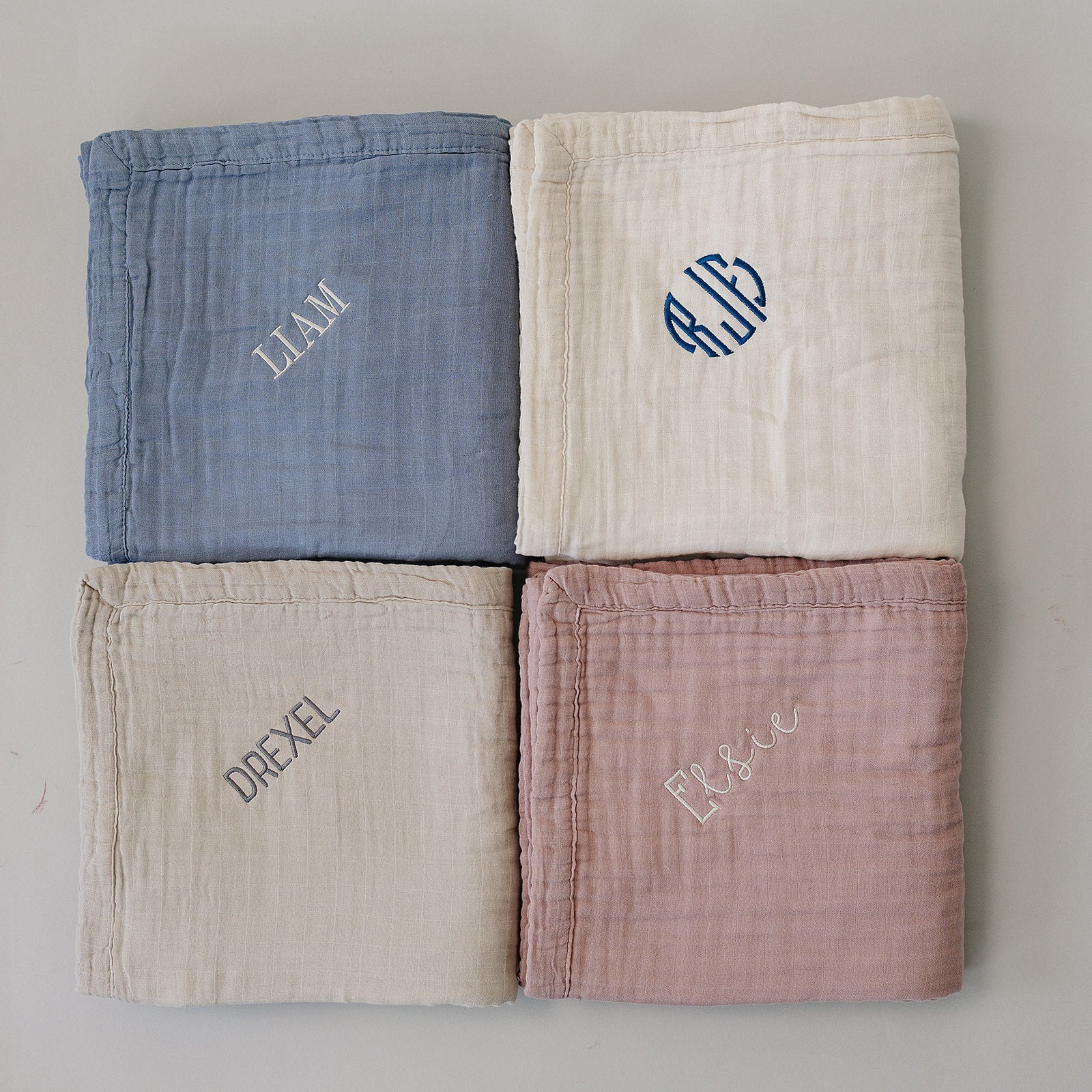 Dusty Rose Muslin Quilt