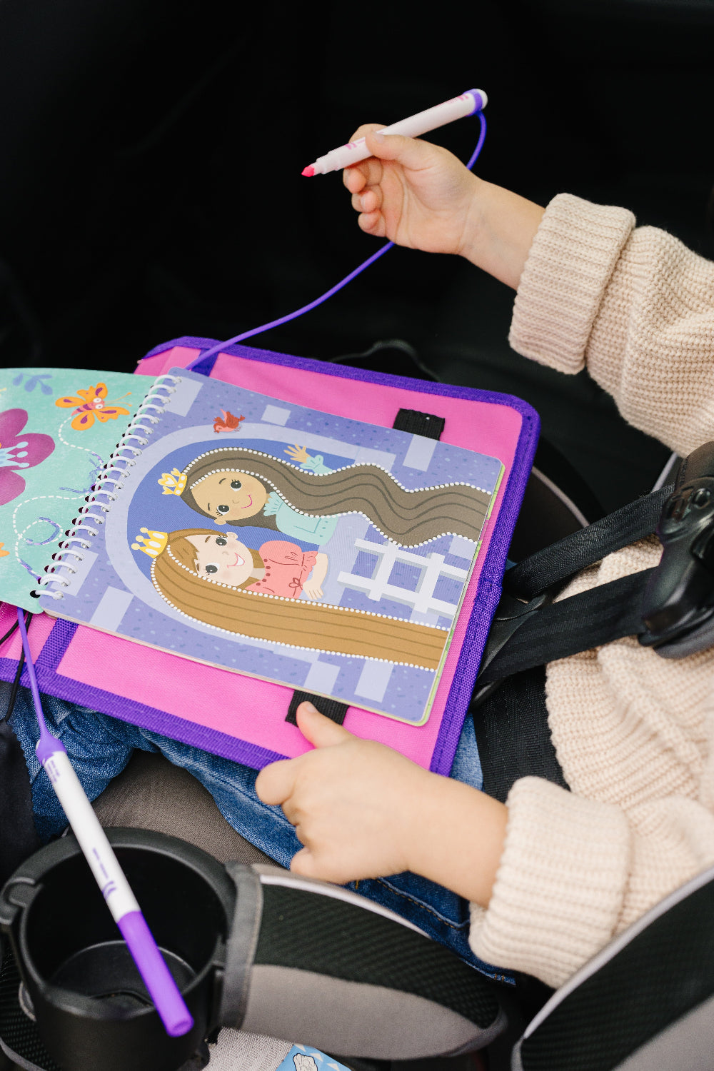 Totebook Kids Dry Erase Activity Kit - Set Of 2 Books