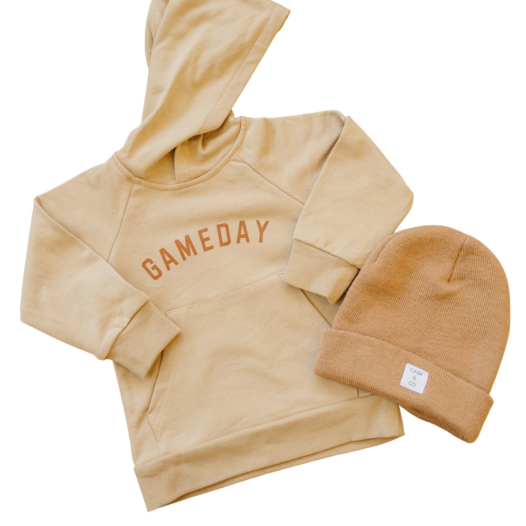 Camel ‘gameday’ Hooded Sweatshirt