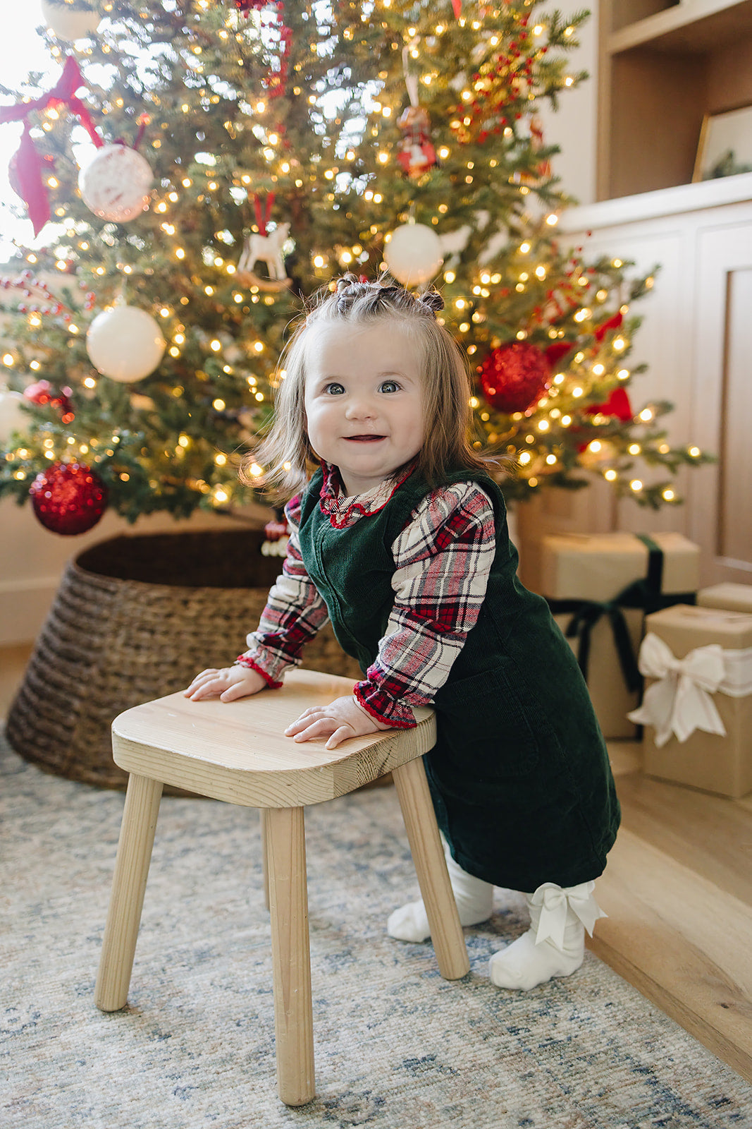 Red Plaid Long Sleeve Shirt
