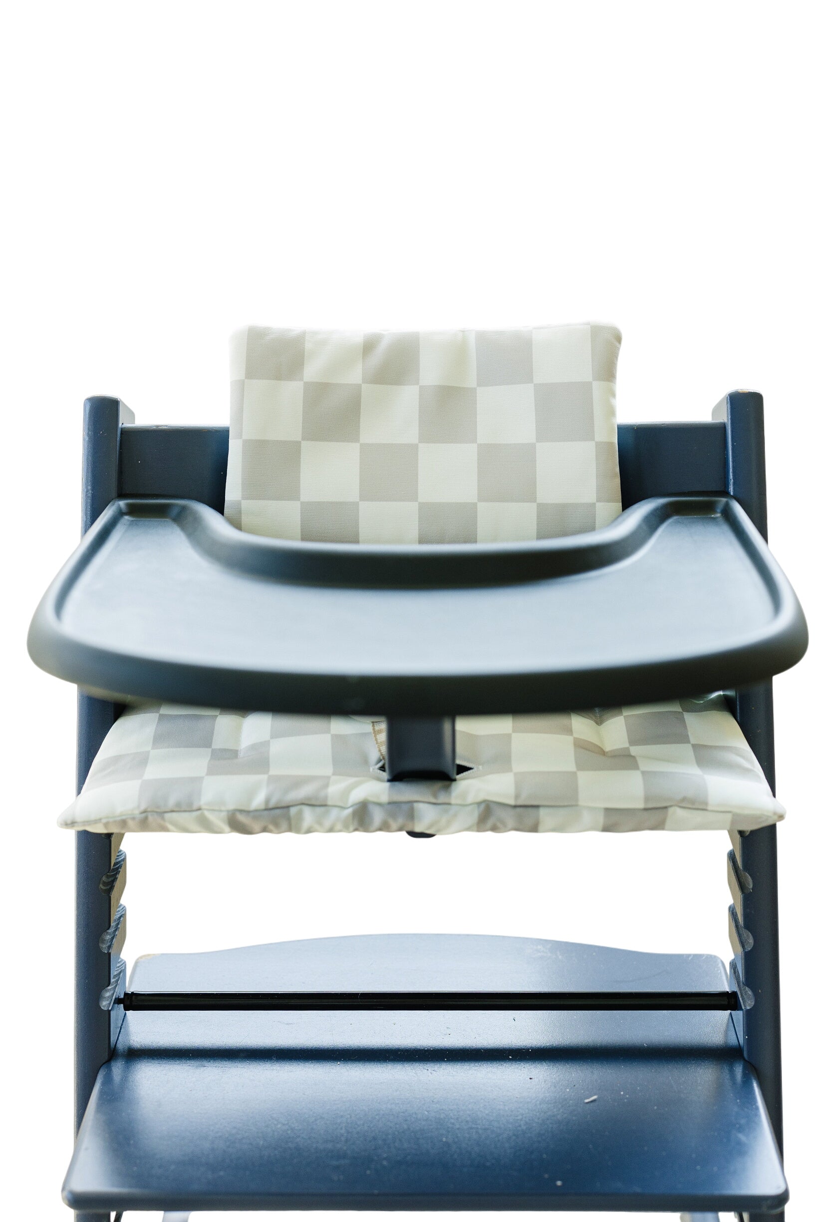 Neutral Checker Cushion For The Stokke Tripp Trapp Highchair