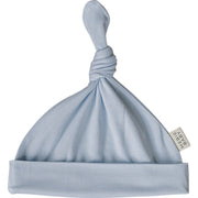 Baby Blue Bamboo Newborn Knot Hat