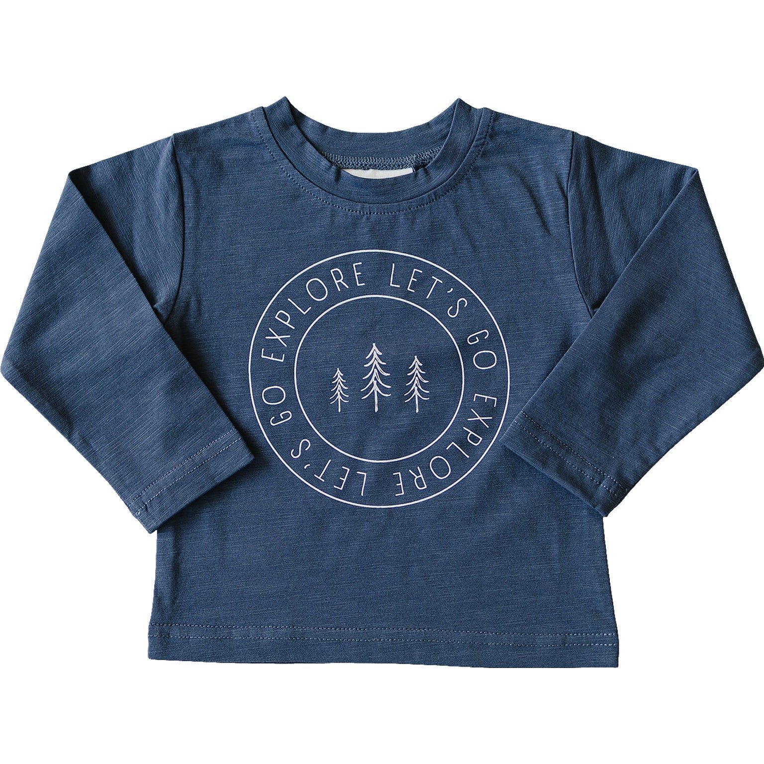 Explore Long Sleeve Cotton Tee