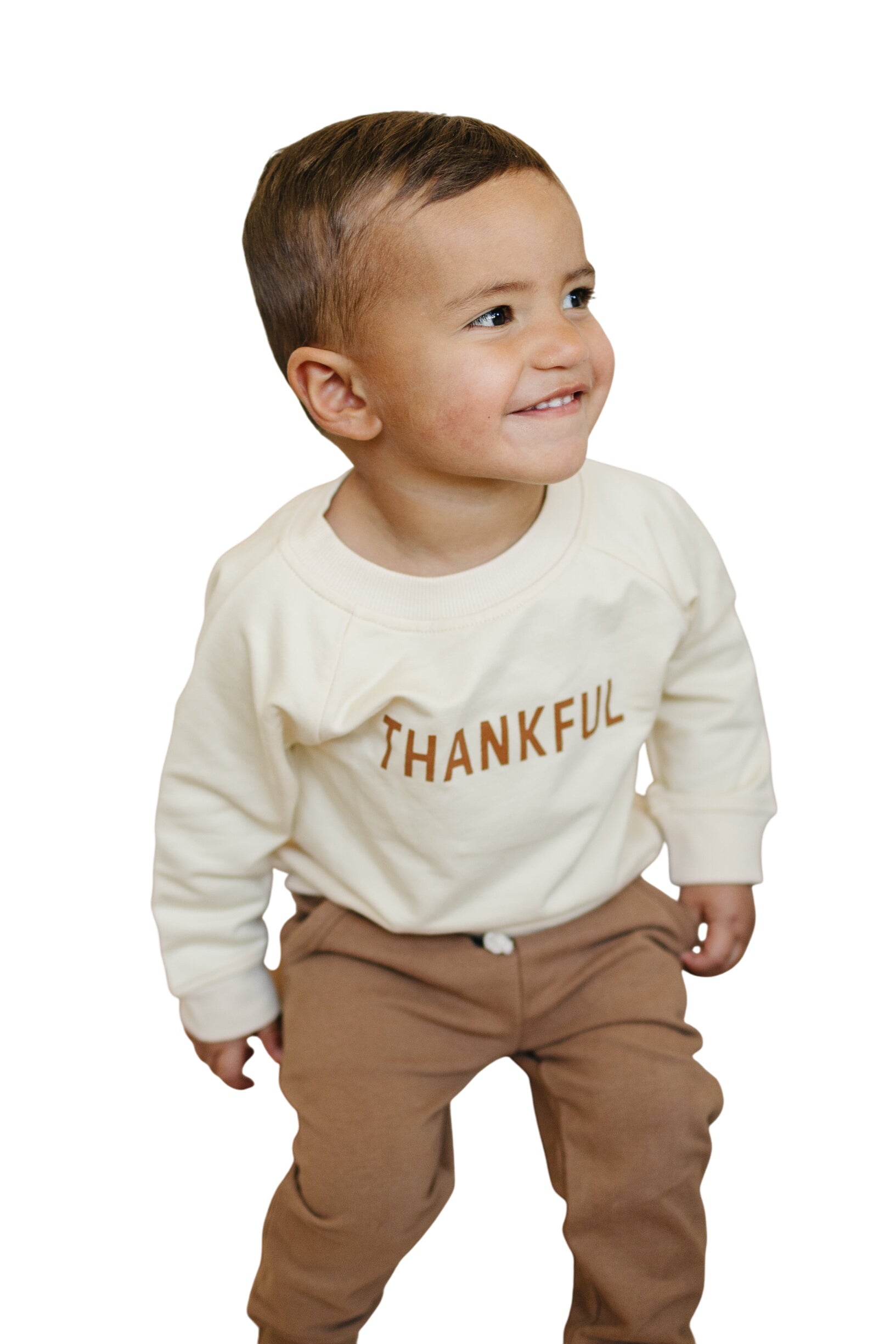 Thankful Organic Cotton Crewneck Sweatshirt