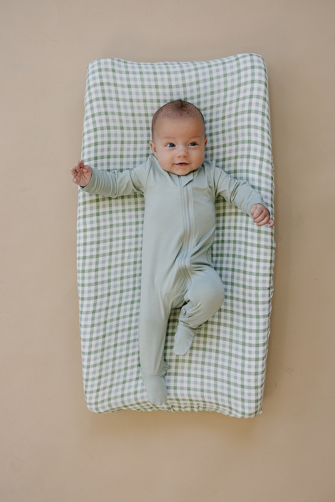 Sage Bamboo Zipper