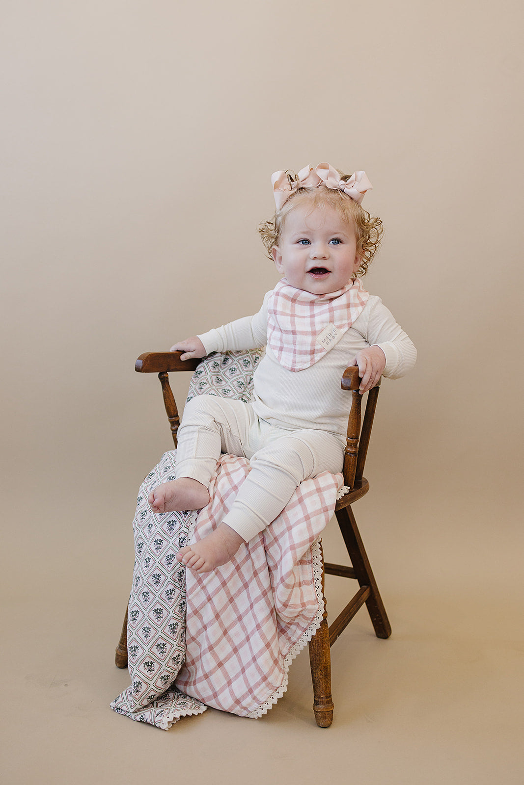 Cream Ribbed Bamboo Cozy Set