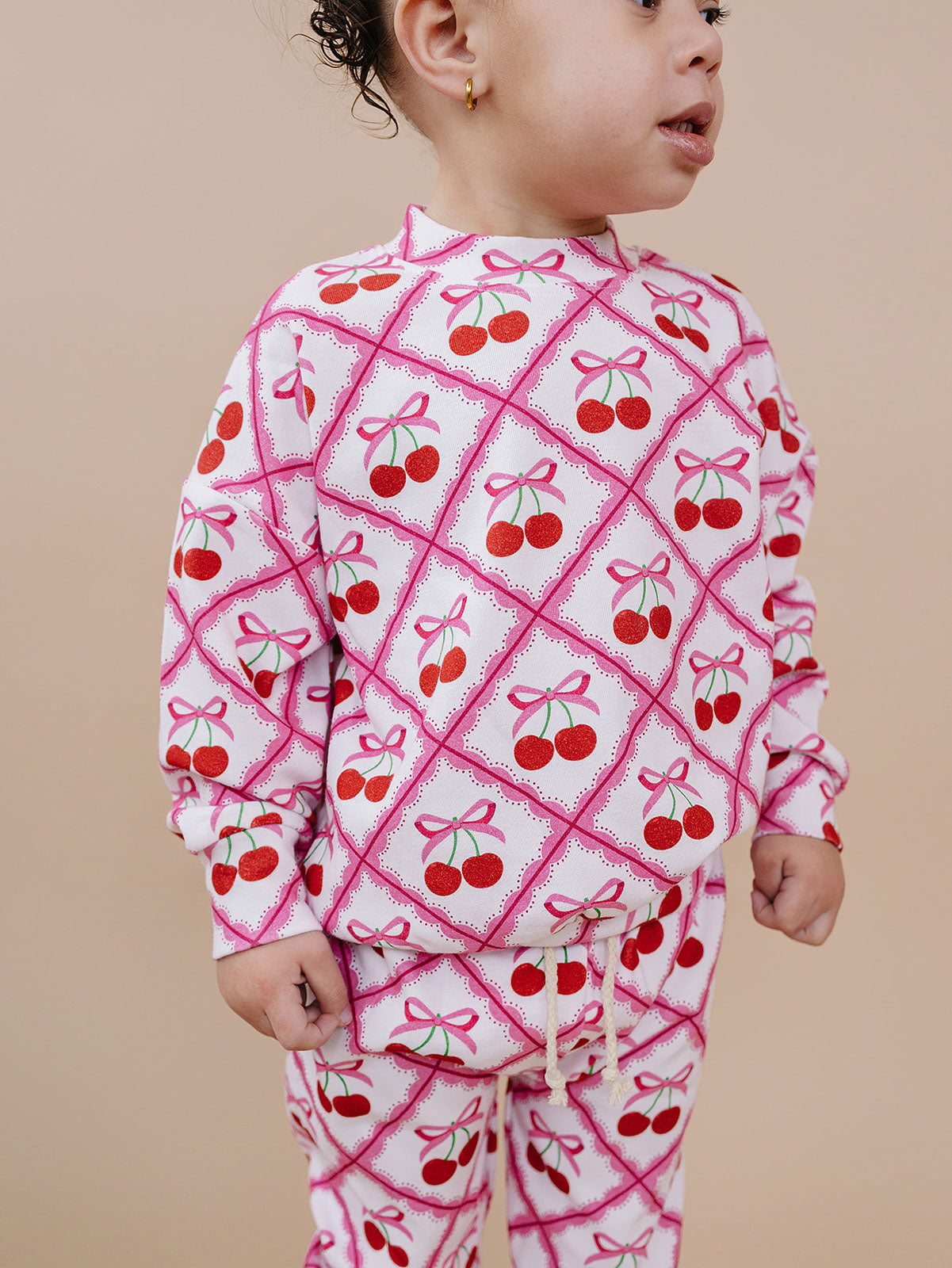 Jogger Set | Cherry Bow